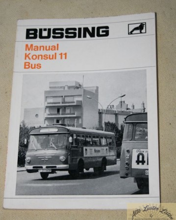 Konsul 11 , Manual bus with U7D underfloor engine