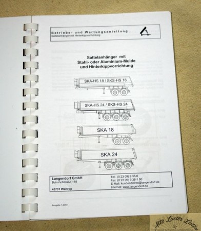 Langendorf    Sattelanhänger   SKA 18, 24