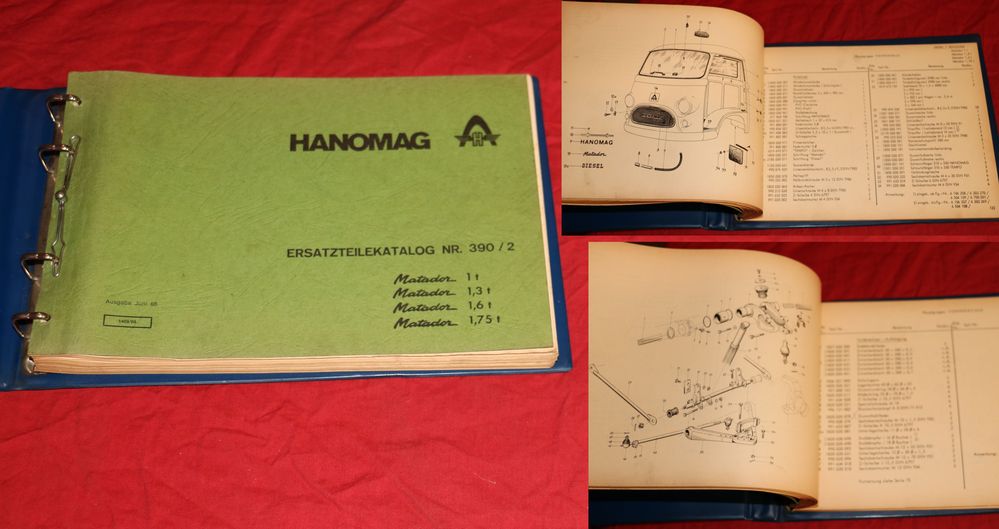Hanomag Matador 1, 1.3, 1.6, 1.75 t Transporter