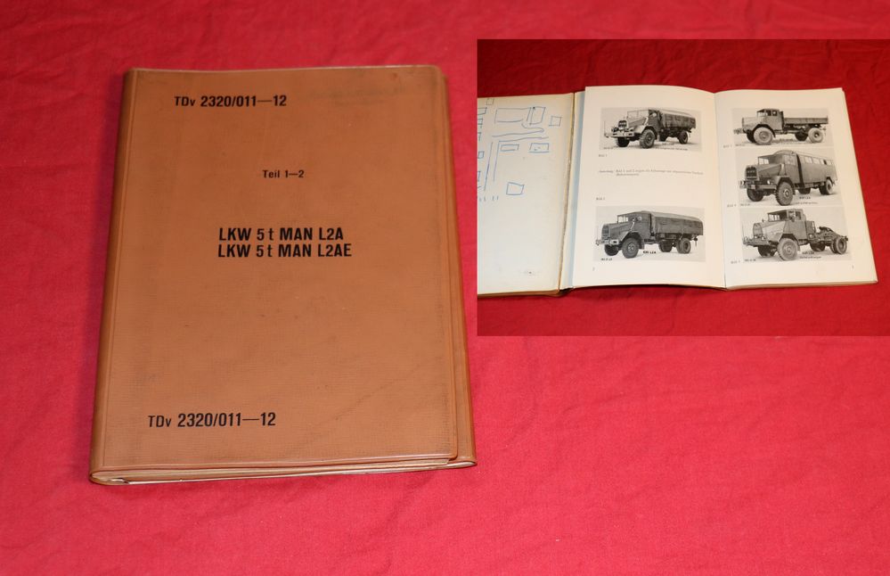 TDv Teil 12  MAN 630 L2A und L2AE Bundeswehr LKW 5t