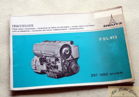 Deutz Motor F 5 L 413