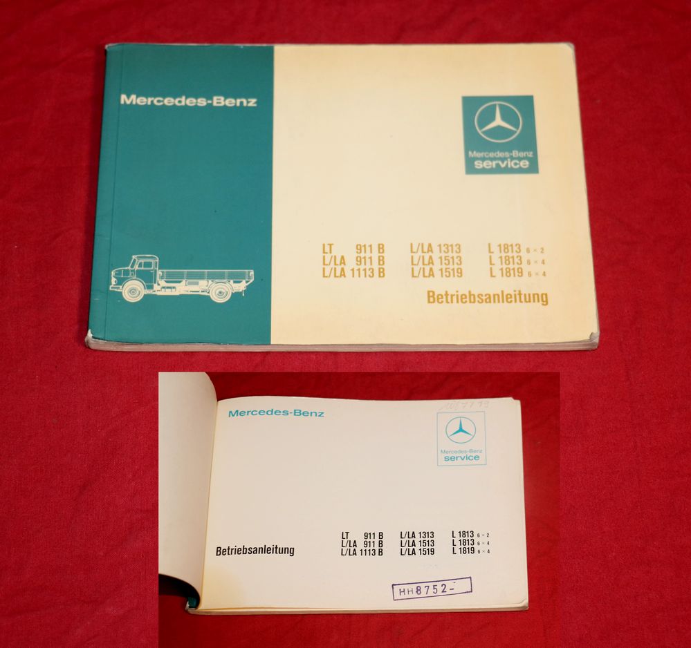 Mercedes L, LA 911 B, 1113 B usw. Mittelschwere Kurzhauber