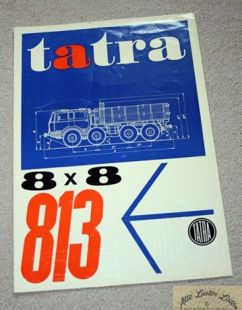 TATRA 813 8x8 Zugmaschine Prospekt