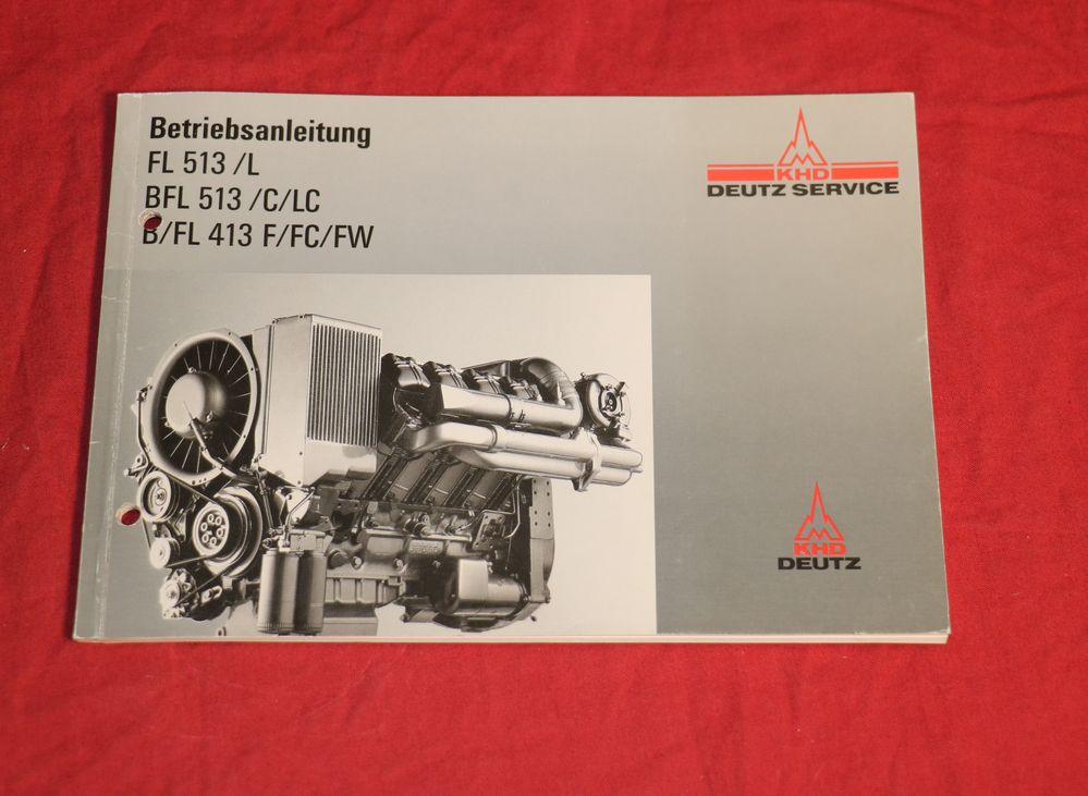 Deutz Motor FL 513 , B/FL  513 C, LC
