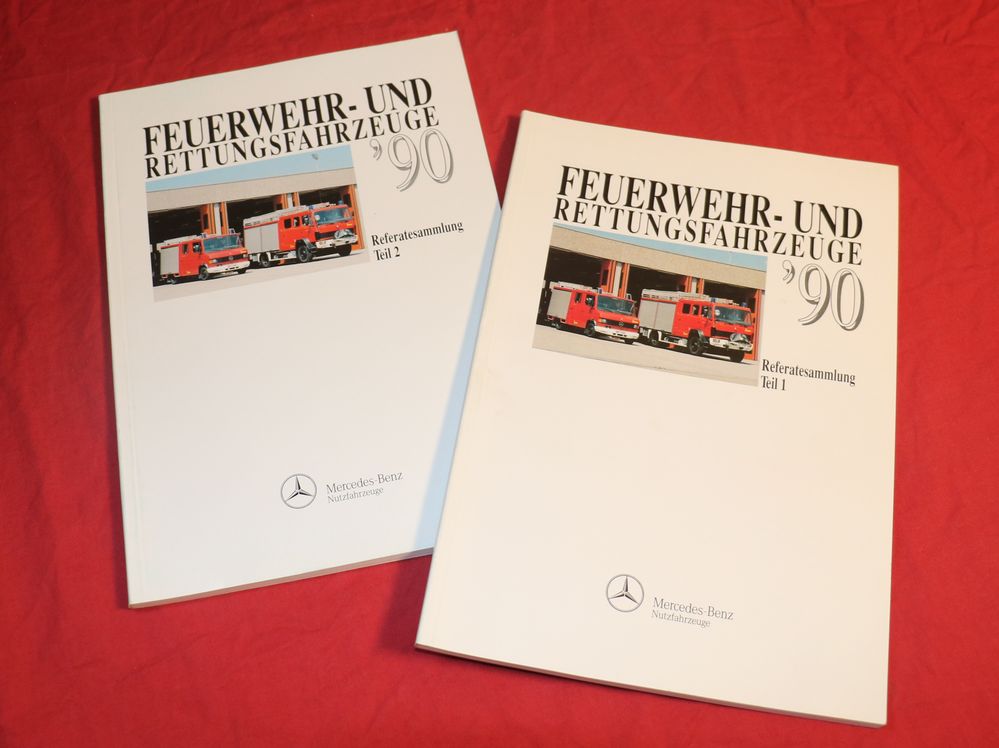 Mercedes Feuerwehr Referatesammlung Band 1+2