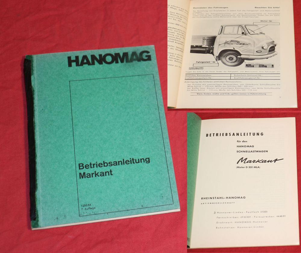 Hanomag Markant, Motor D 351 MLA 80 PS