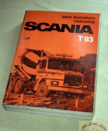 SCANIA T 93 Ersatzteilkatalog