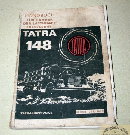 TATRA 148            Betriebsanleitung, Handbuch