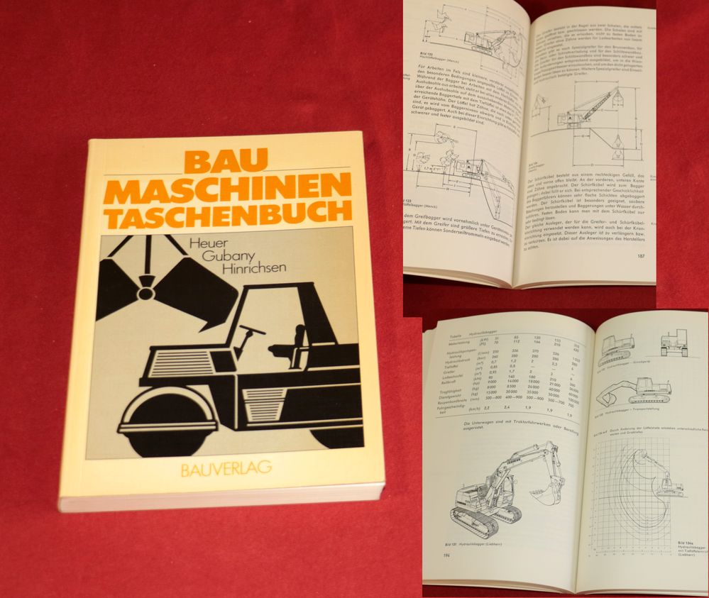 Baumaschinen Taschenbuch , Bauverlag