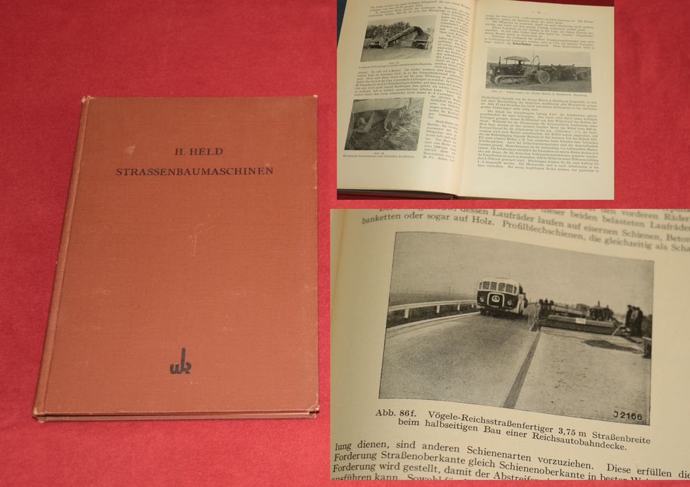 Strassenbaumaschinen  , H. Held      Reichsautobahn