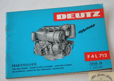 Deutz Motor F 4 L 712