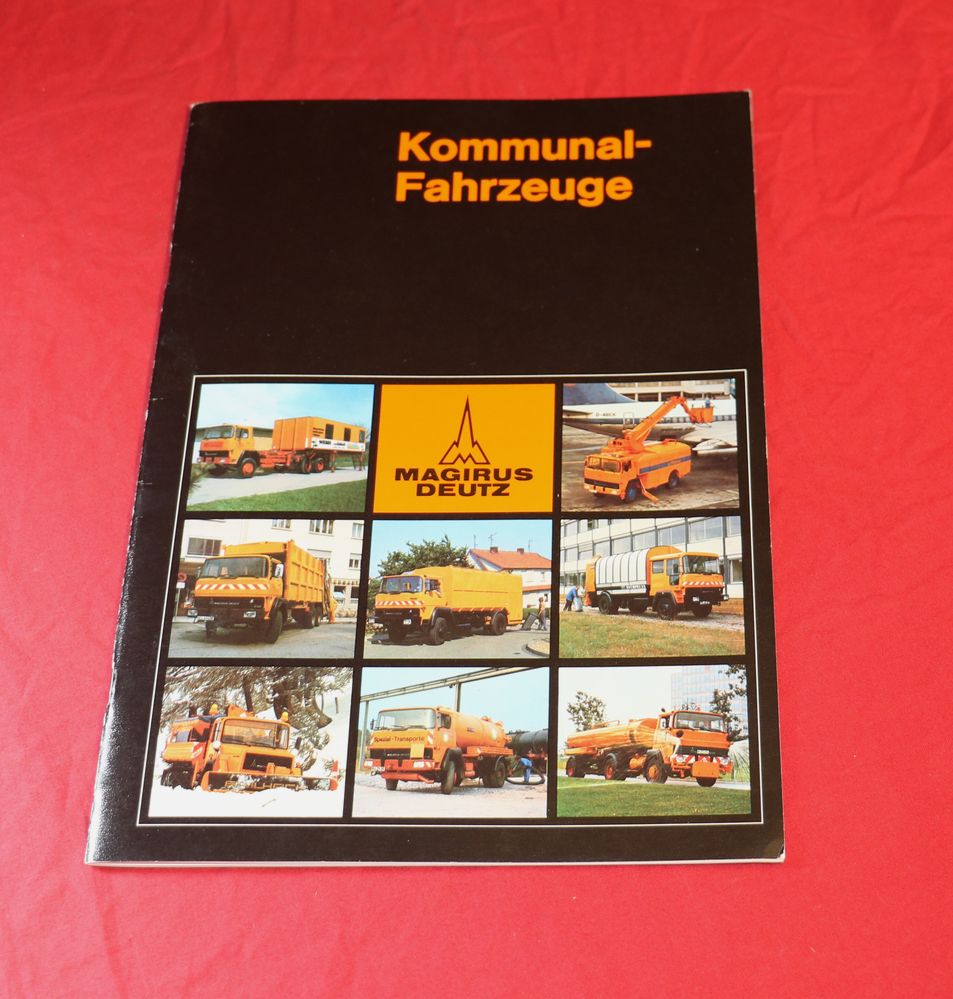 Magirus Deutz , Kommunalfahrzeuge , Prospekt