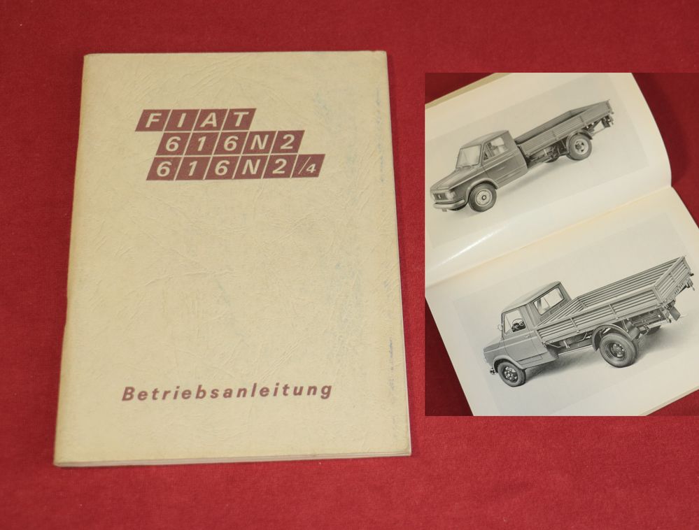 Fiat 616 N2 , Betriebsanleitung