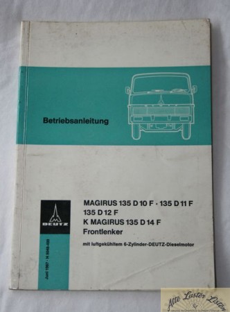 Magirus 135 D 10, 12, 14  F