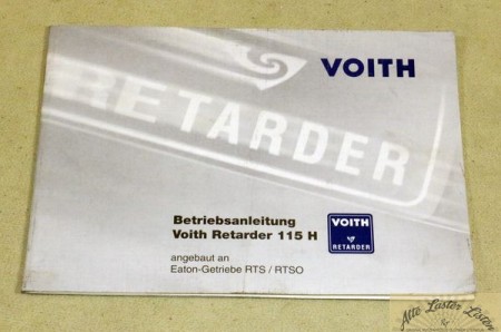 VOITH     Retarder  115 H  für Eaton Getriebe RTS , RTSO