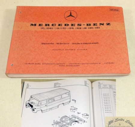 Mercedes Transporter Aufbau L , LKO, LF 408,  508, 608 , 309