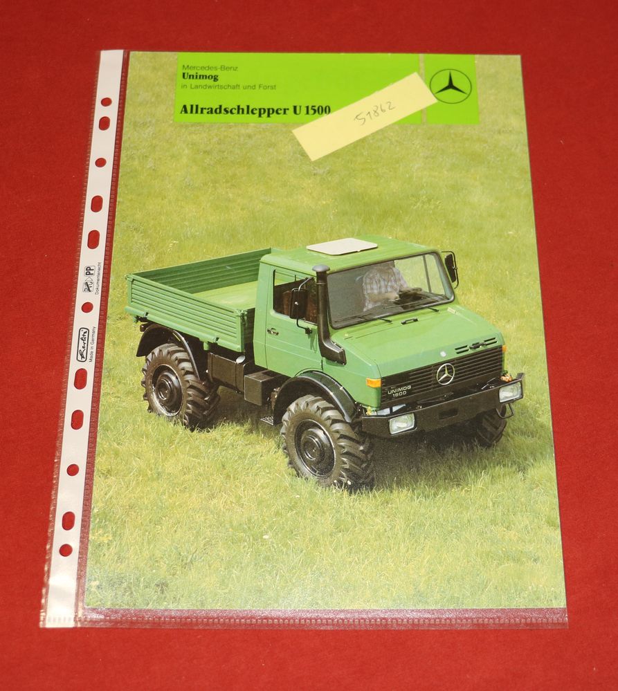 Unimog U 1500 , Allradschlepper , Landwirtschaft und Forst