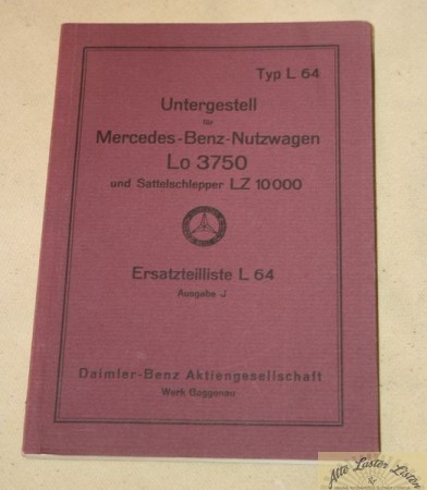 Mercedes  Lo  3750  +  Sattelschlepper  LZ  10000