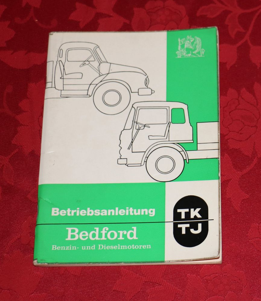 Bedford TK, TJ Betriebsanleitung LKW