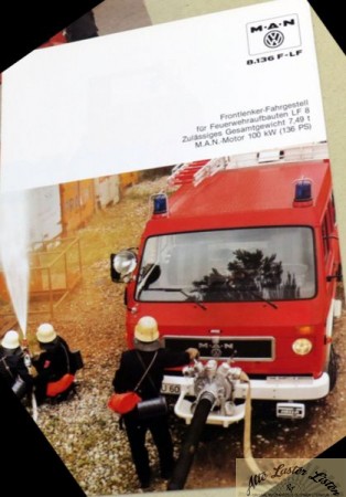 MAN VW   8.136  F , LF     Feuerwehr LF 8