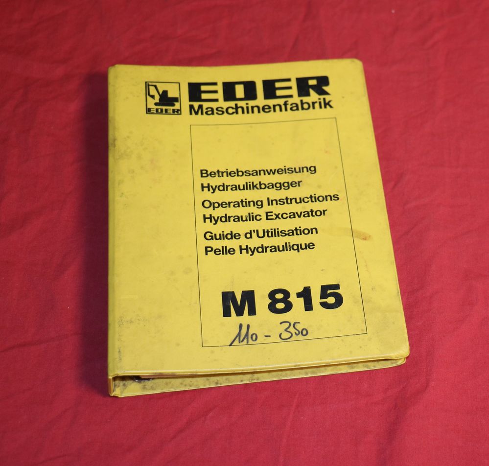 EDER M 815 Mobilbagger