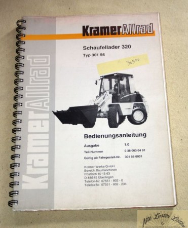 KRAMER  Allrad      320     Radlader