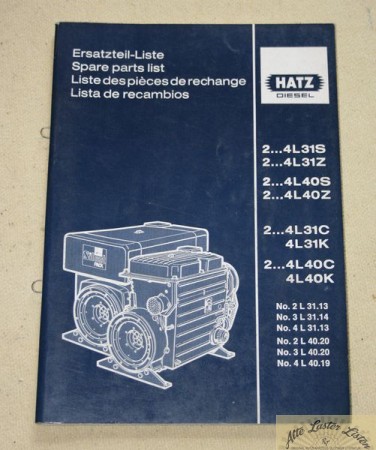 30408_ersatzteilliste_sonstiges_motoren_hatz_motoren_bfJ9InvrIYDs3A Hatz    2....4  L   31, 40   S, Z, C, K