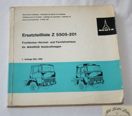 20351_ersatzteilliste_magirus_deutz_bis_1970_frontlenker_bis_1970_bnlxpGY6To5KBw Frontlenker Fahrerhaus Magirus Deutz