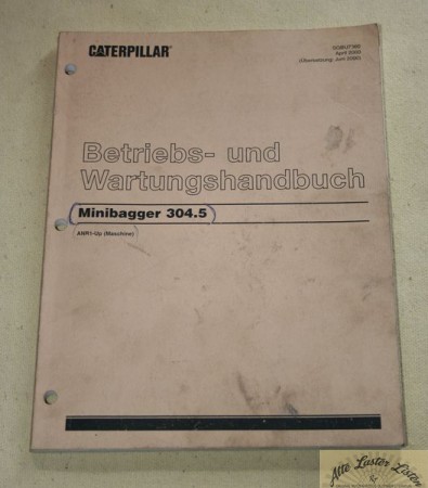 CATERPILLAR     Minibagger  304.5