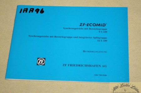 Getriebe  ZF  Ecomid   9 S 109 , 16 S 109