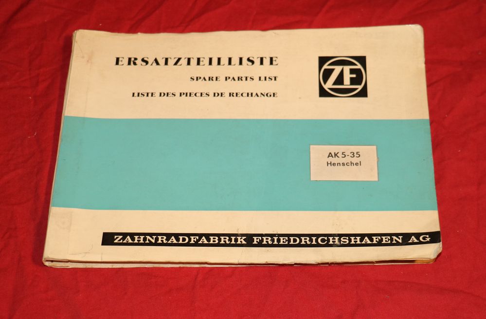 ZF Getriebe AK 5 - 35 , für Henschel