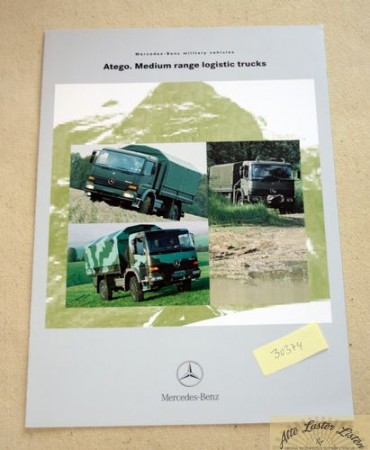 Mercedes ATEGO Military ,  Medium range logistic trucks