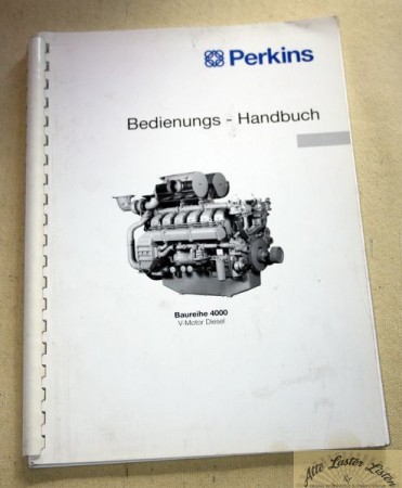 Perkins Motoren Baureihe 4000 , 12 und 16 Zyl.
