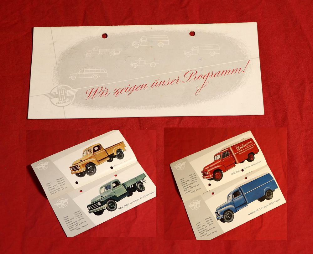 52736 Hanomag L 28 Programm , Prospekt