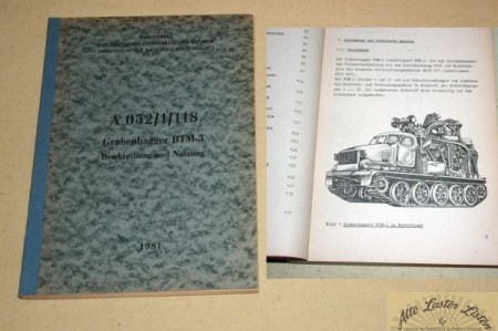 NVA   Grabenbagger BTM 3