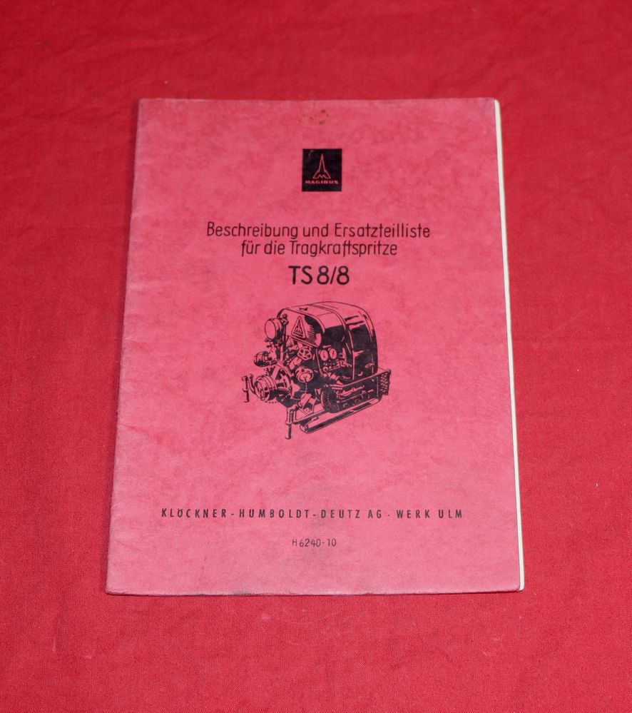 Tragkraftspritze Magirus TS 8 / 8