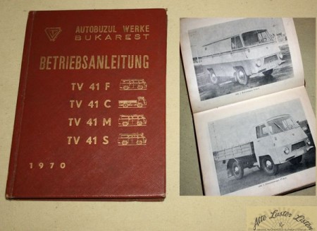 Autobuzul  TV 41  - F, C, S, M  Pritsche , Kasten, Bus