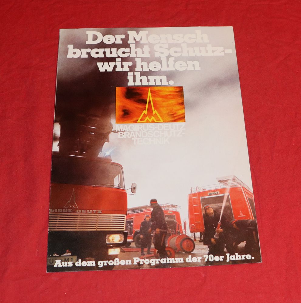 Magirus Brandschutztechnik Prospekt Feuerwehr