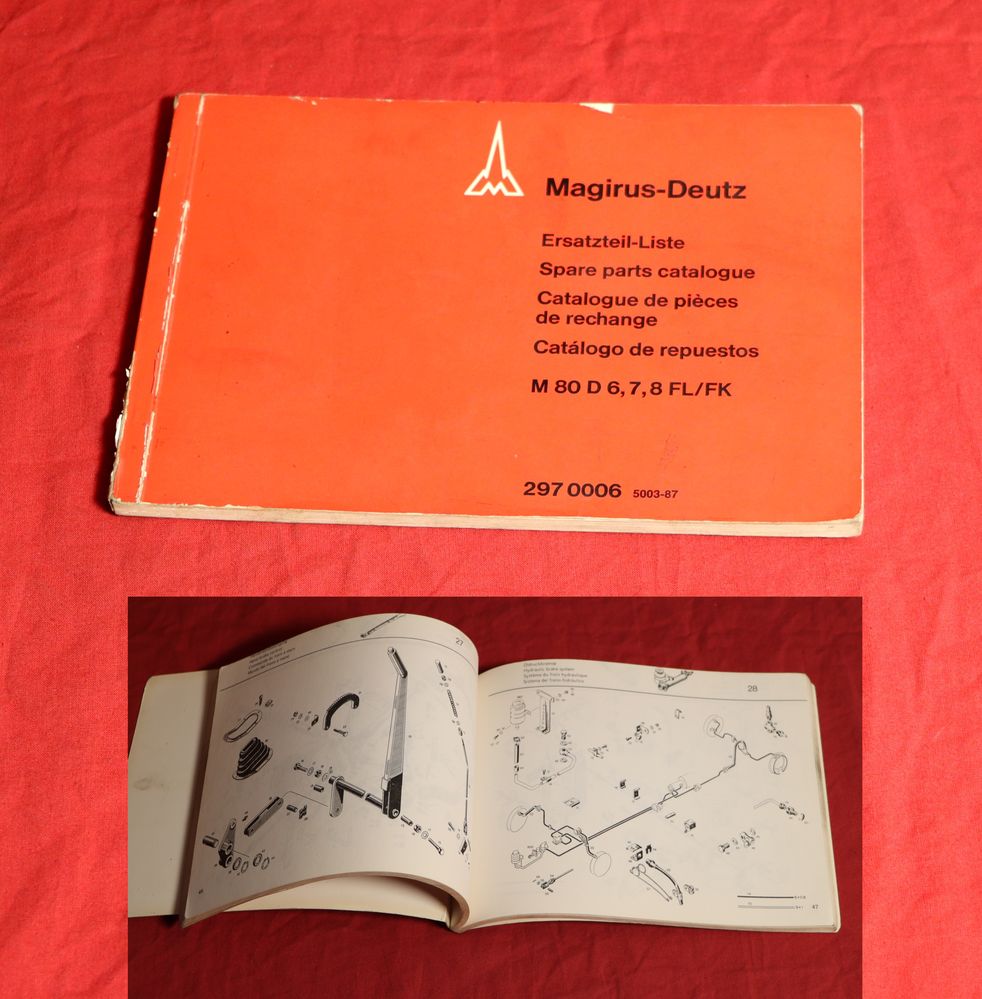 40918 Eicher Magirus M 80 D 6, 7, 8  FL , FK