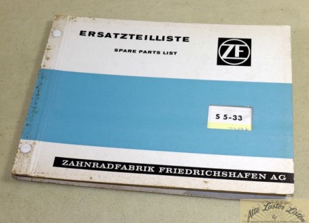 37877_ersatzteilliste_sonstiges_getriebe_bHovBvKq0aQhZ6 ZF Getriebe S 5 - 33 Ersatzteilliste S 5-33