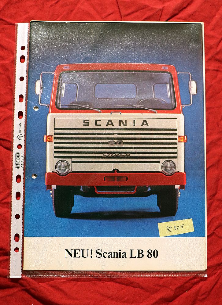 Scania LB 80 , NEU ! Prospekt