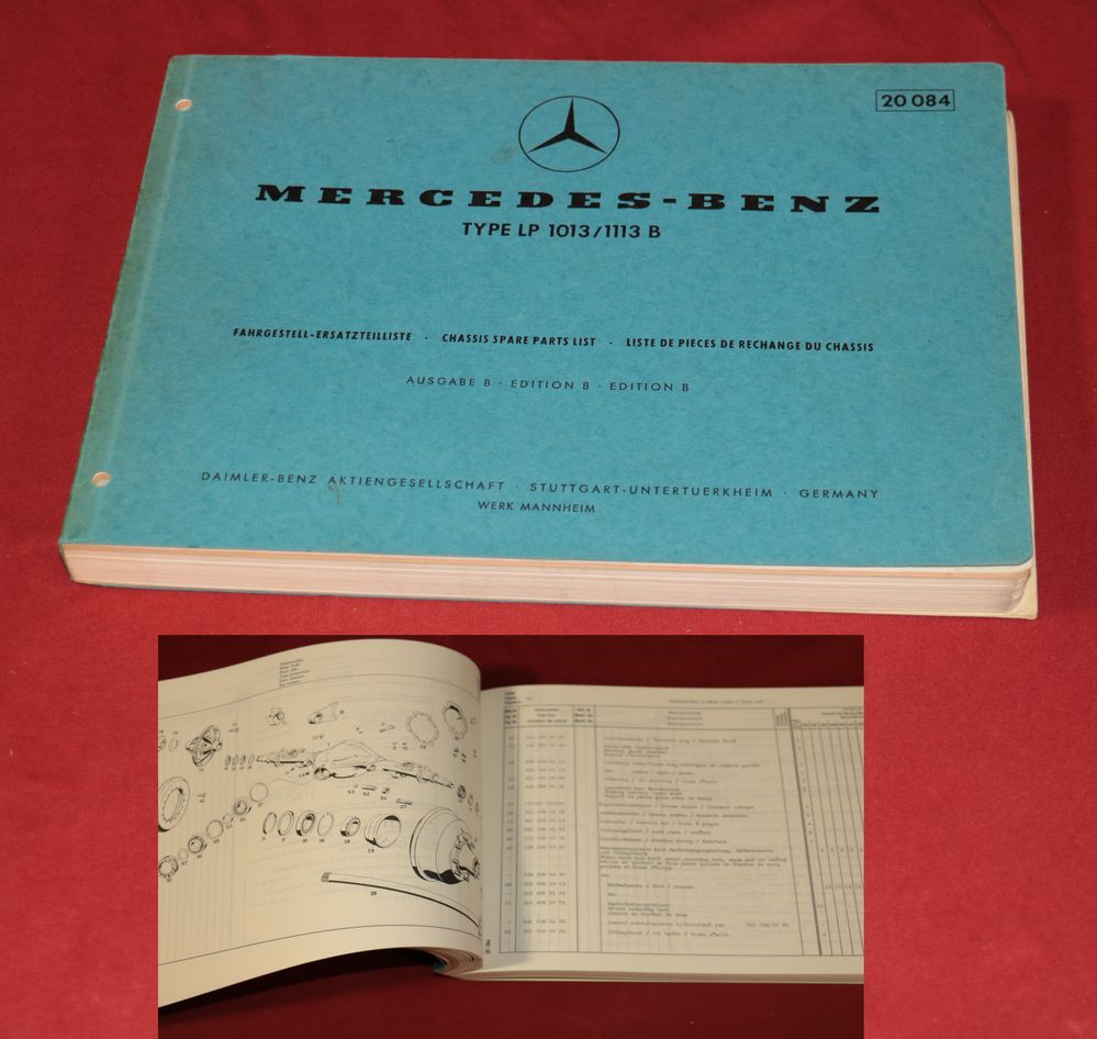 Mercedes LP 1013 , LP 1113 B  Frontlenker, Baumuster 358