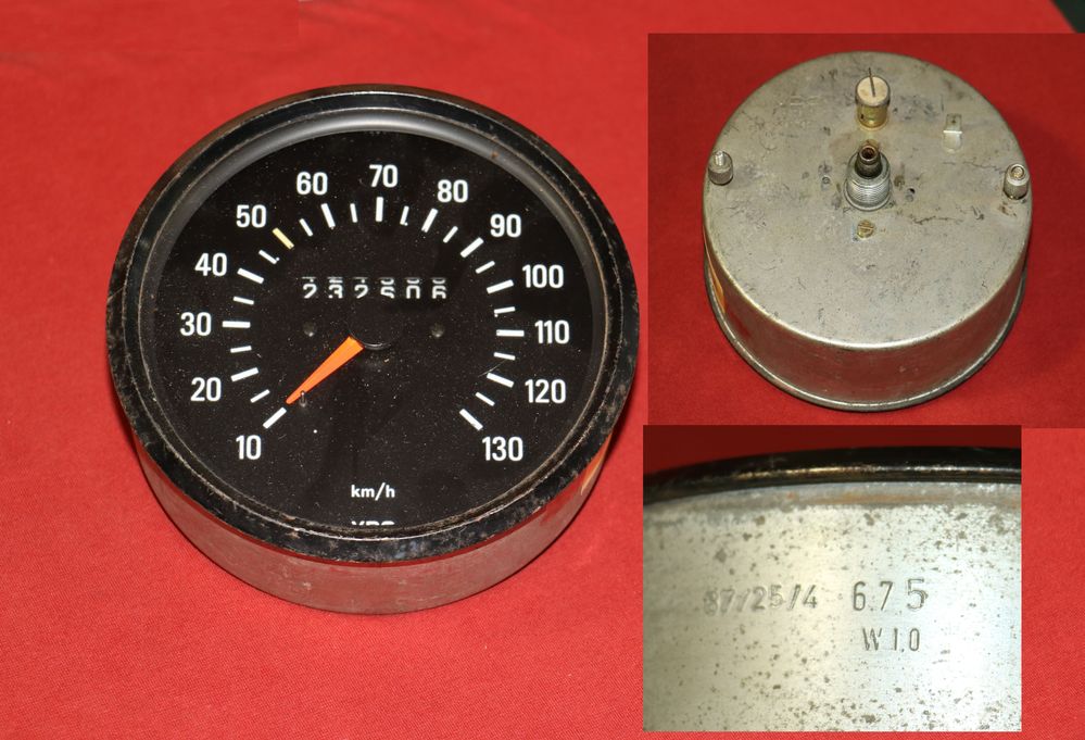 Tacho VDO   bis 130 km/h