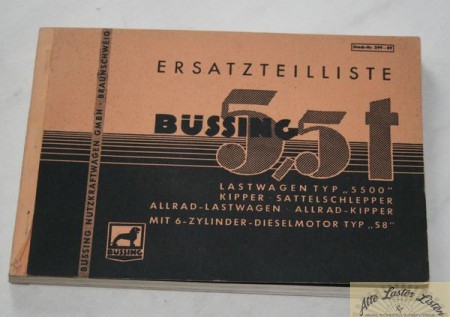 Büssing 5500 , mit Motor S 8