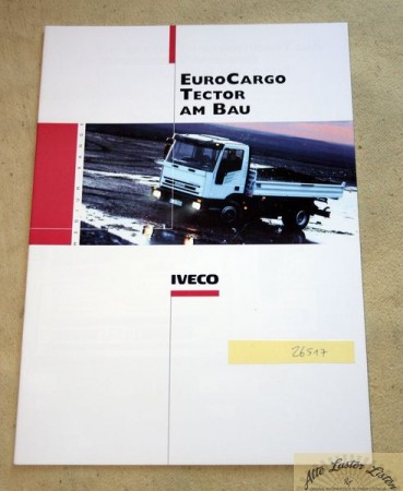 Iveco Euro Cargo TECTOR am Bau , Prospekt