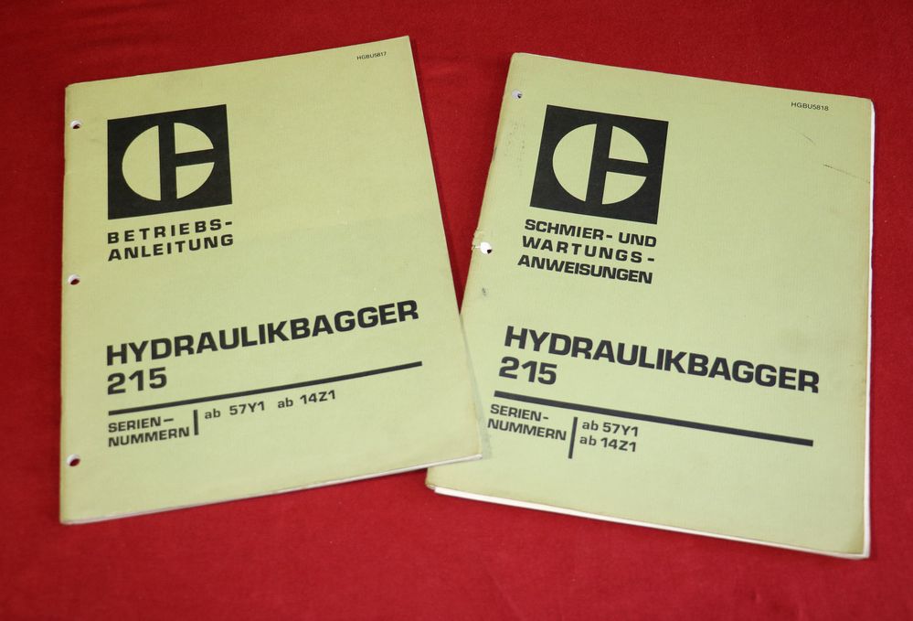 CATERPILLAR Hydraulikbagger 215 , Raupenbagger