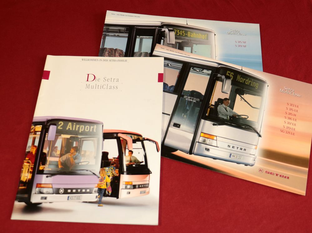 SETRA Multi Class ,  Bus Prospekte