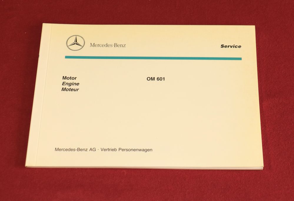 51904 Mercedes Motor OM 601 Ersatzteilliste