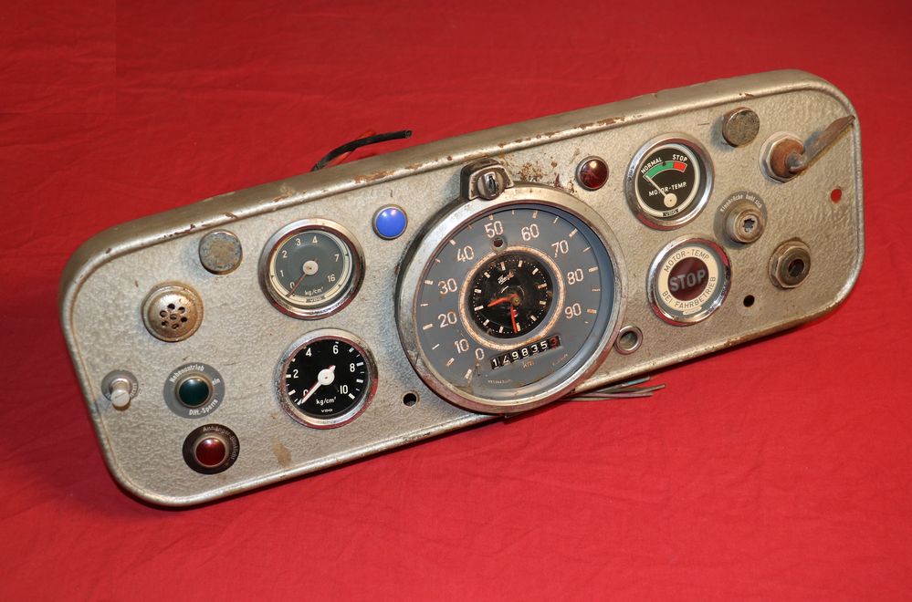 Armaturenbrett Magirus Deutz 60er Jahre gebraucht