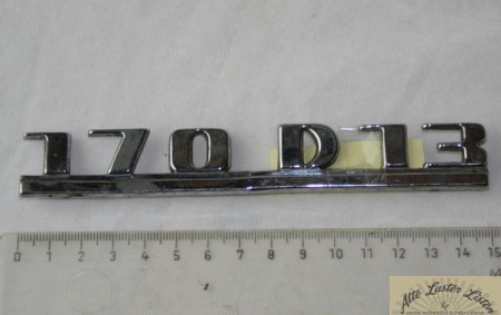Schriftzug für Magirus 170 D 13
